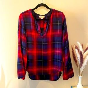 Cloth & Stone Plaid Flannel Pajama Set